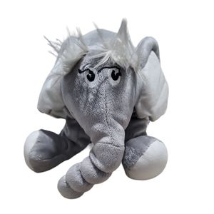 Dr. Seuss Horton Hears A Who Plush Toy Elephant 8" Tall 2007 Manhattan Toy